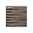 thumbnail image 1 of Fasade Dunes Smoked Pewter Wall Panel Sample 12" x 12", 1 of 1