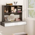 thumbnail image 4 of Costway Computer Desktop Bookcase Countertop Storage Bookshelf Organizer with 4 Cubbies, 4 of 10