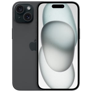 Restauré Apple iPhone 15 128GB Smartphone noir déverrouillé Bon