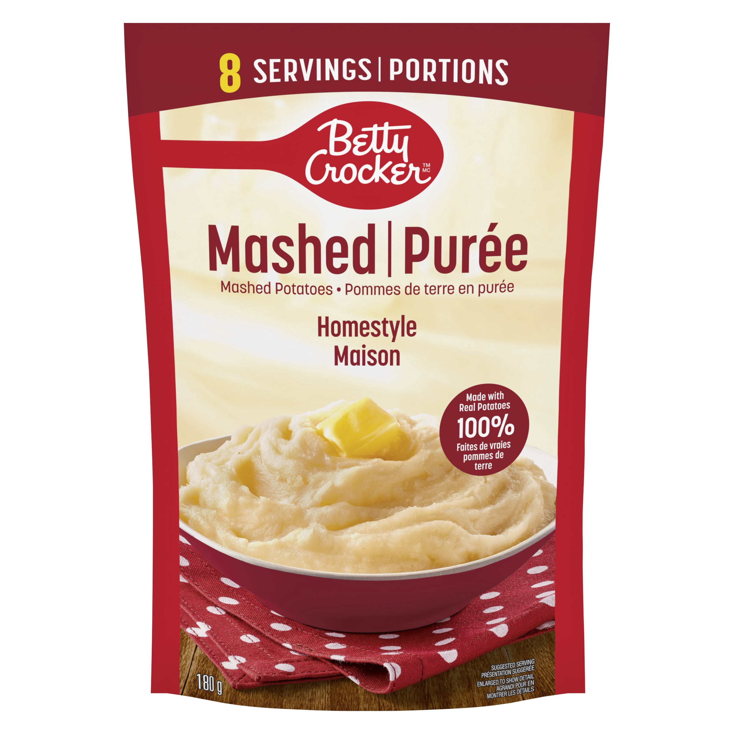 Betty Crocke Puree De Pommes De Terre-Maison