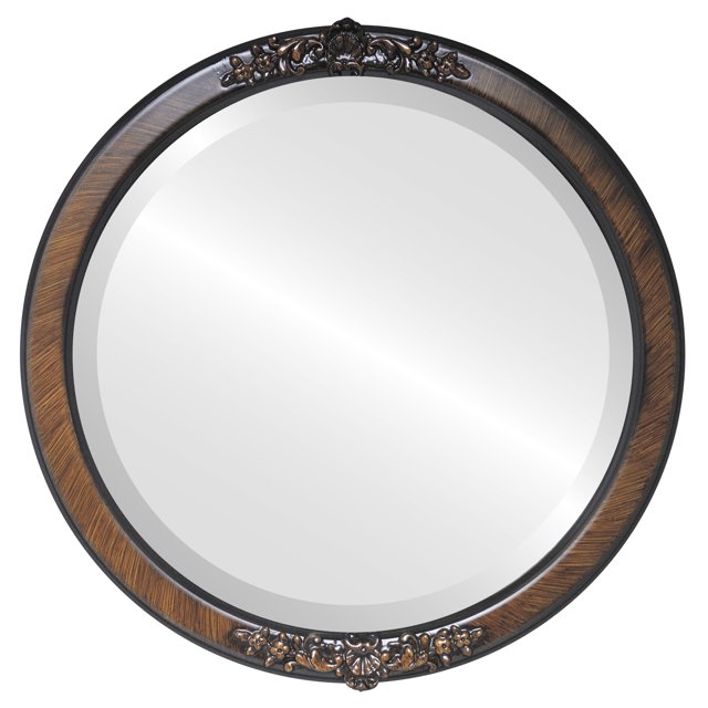 Miroir Encadré Athena - Noyer Vintage