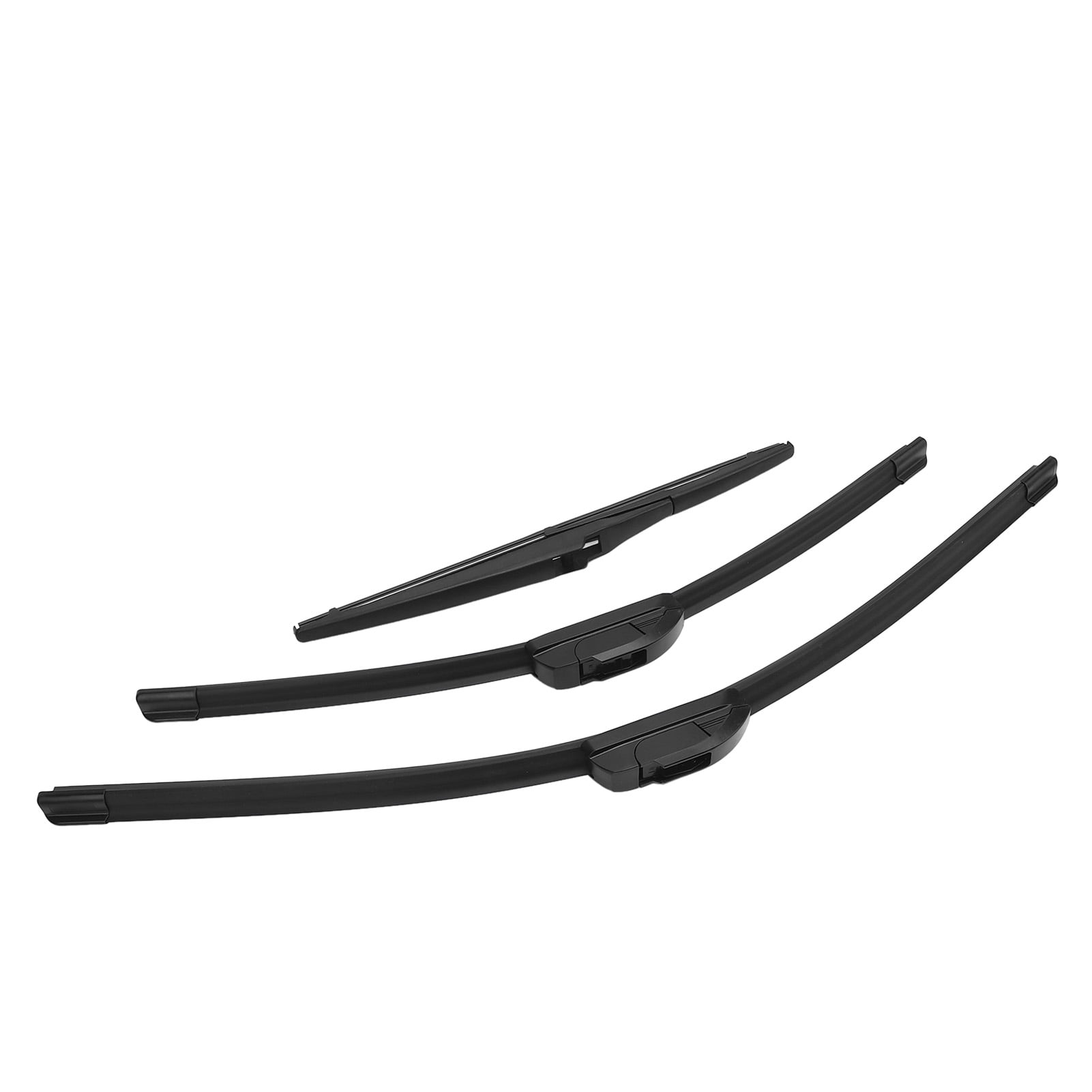 3 Piece Wiper Blades, Replacement Installation Windshield Wiper Blades 24in 17in 12in  for Mirage 2014-2020
