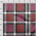 thumbnail image 2 of oneOone Cotton Cambric Fabric Tartan Check Print Fabric BTY 56 Inch Wide, 2 of 4