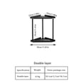 thumbnail image 2 of Efficient 2 Tier Vanity and Counter Organizer for Bathroom Kitchen Closet - Sturdy Metal Shelf Storage Tray with -Functional Design and Space Saving Solution, 2 of 7