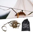 thumbnail image 3 of Almencla Outdoor Camping Tent Rope Lanyard Clothesline Windproof Multifunction Adjustable Green, 3 of 8