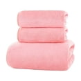 thumbnail image 2 of LSLJS Soft Linen Premium 3 Pc Towel Set 1 Bath Towel 1 Hand Towel 1 Washcloth Cotton Towels for Bathroom Towel Set for Adults-Highly Absorbent and Towel Set, Bath Towels, 2 of 6