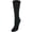 Black, variant on Dr. Scholls Womens Diabetes and Circulatory Crew Socks 4 Pair, Womens Size 4-10