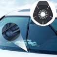 thumbnail image 1 of Oliegs Heated Blanket Universal Wiper Hole Cover Protector Shield Durable Automotive Exterior For Weather Chocolate, 1 of 5