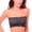 Gris Foncé, variante sur FYEGRE Haut de Soutien-Gorge Léger Sans Bretelles pour Femme avec Coussinets Amovibles Doux Extensible Double Bandeau Soutien pour Grande Taille Confort Gris Foncé TG
