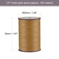 thumbnail image 2 of Unique Bargains Wood Brown Polyester Waxed Thread, 137 Yards, 2 of 5
