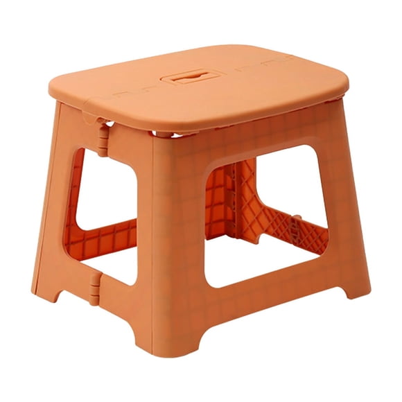 Marchepied Pliant pour Adultes, Marchepied Portable en Plastique à Bord Arrondi pour la Maison, le Bureau, l'Extérieur, Petit Siège Gain de Place, Facile à Transporter et à Ranger, Marchepied Pliable pour le Camping, les Voyages et l'Usage Quotidien