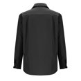 thumbnail image 4 of Birdeem Mens Fashion Casual Solid Color Buttons Pockets Long Sleeve Turndown Collar Blouse, 4 of 5