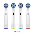thumbnail image 2 of Replacement Toothbrush Heads For 4 Pack Replacement Heads Compatible With Toothbrush 7000/Pro 1000/9600/500/3000/8000,Blue Electric Toothbrush, 2 of 9