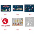 thumbnail image 2 of pitrice Christmas Wall Sticker Santa Claus Snowmen Wall Decal Waterproofing Window Shop Glass PVC Wall Tattoo, 2 of 7
