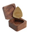 thumbnail image 1 of Guitar Pick Wooden Guitar Picks Holder Personalized Guitar Pick Case Box :ψ L6F7, 1 of 9