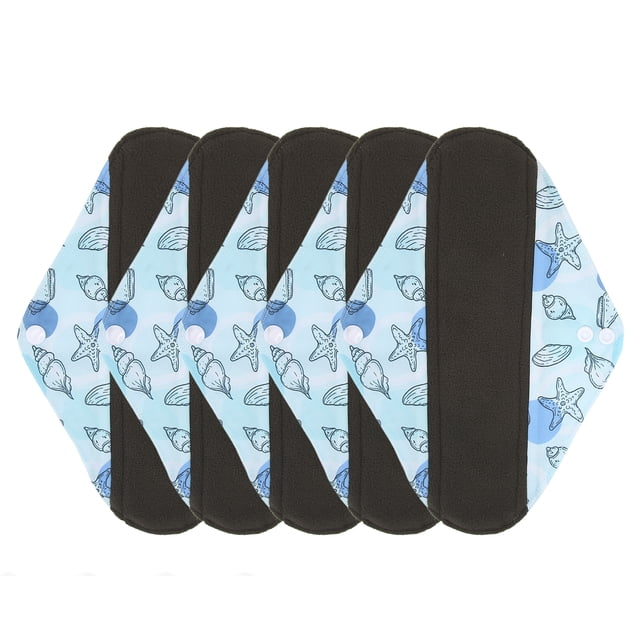 Serviette Hygiénique Lavable, Protège-Dessous Doux pour la Peau Confortables pour Femmes G66