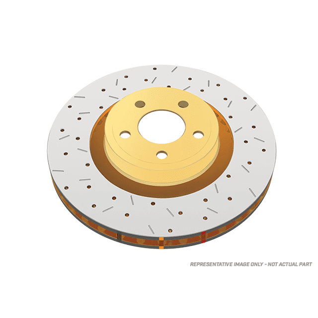 Disc Brakes Australia Dba42028blkxs Série 4000 Disque de Frein