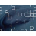 thumbnail image 5 of oneOone Cotton Poplin Navy Blue Fabric Geometric Craft Projects Decor Fabric Printed By The Yard 42 Inch Wide, 5 of 5