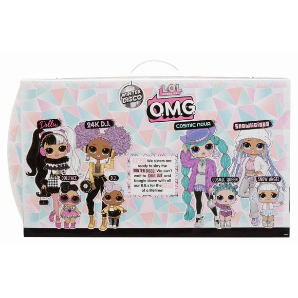LOL Surprise OMG Winter Disco 2 Pack Exclusive with Cosmic Nova