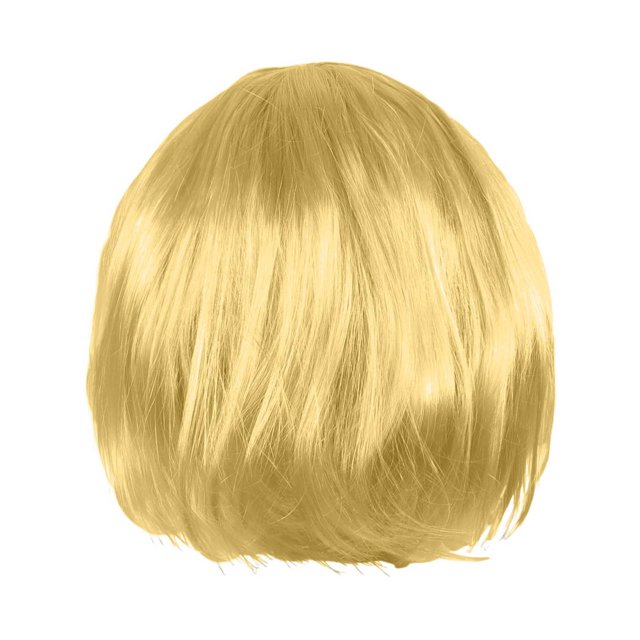WIFKLSIIPG Perruque Femme Carnaval Cheveux Humains Perruque 30cm Perruque Courte Adaptée pour Décoration de Fête 30cm