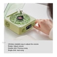 thumbnail image 4 of The Waves Player, Portable Vintage Waves  Speaker with Adjustable Ambient Lights, Stereo Sound Music Player with Time Display for Bedroom, Party, for Sleep Relaxing, 4 of 7