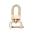 thumbnail image 4 of Detachable Snap Hook Swivel Clasp with Screw Bar Easy Installation Accessories D Light gold S, 4 of 8