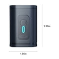 thumbnail image 3 of Dvkptbk Electric Pump for Inflatables, Portable Rechargeable Mini Pump with 1200mAh Battery for Mattress Couch Pool Floats,Blow Up Pool Rafts Bed Boats Toys Micro Air Pump on Clearance, 3 of 9