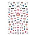 thumbnail image 1 of WREESH Halloween Nail Sticker Skull Pumpkin Doodle Sticker, 1 of 1