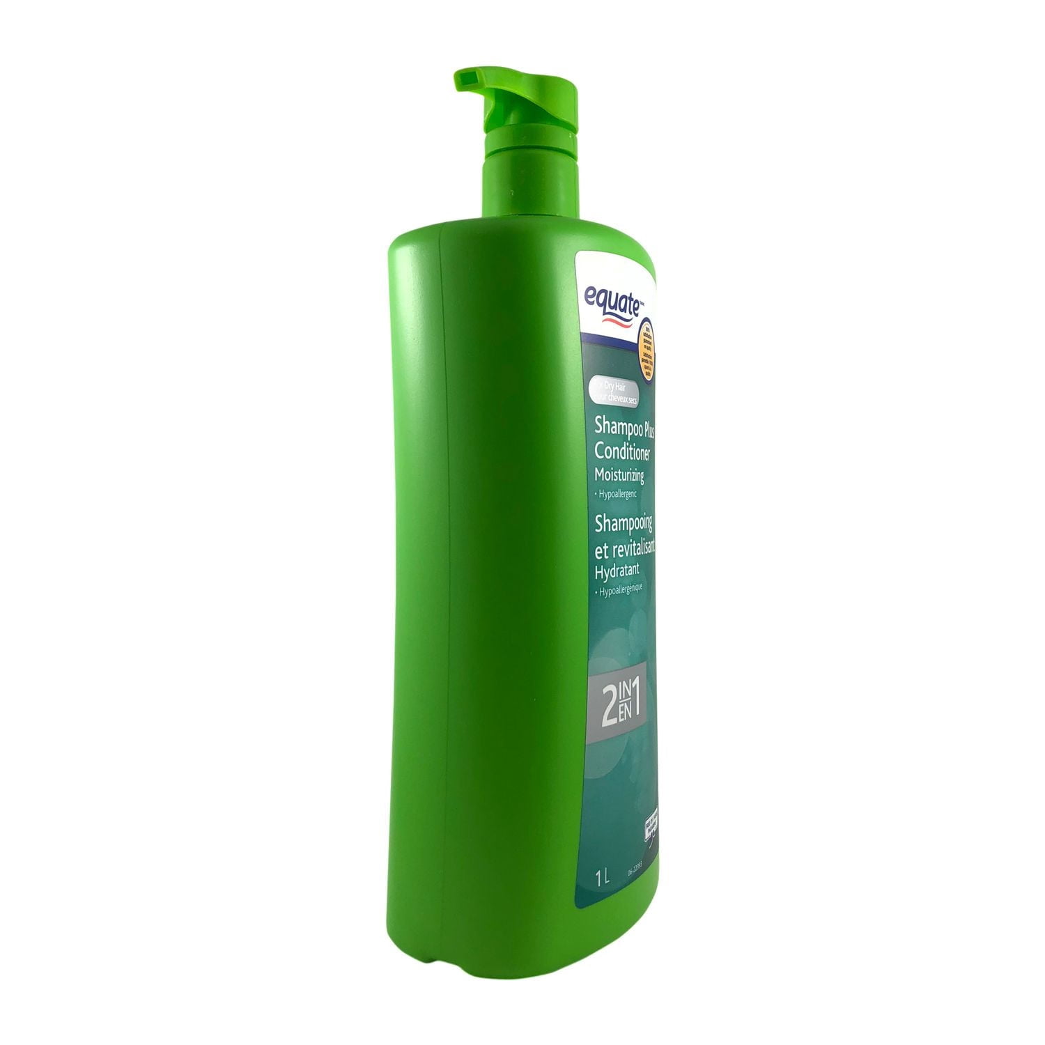 Equate Shampooing et Revitalisant Hydratant 2 en 1