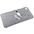 thumbnail image 3 of Arealer Heating Pad for Back Cramp 11.8*23.6 In Size Electric Heating Pad for Shoulder Neck with 10 Temperature Level and 3 Timer Plug, 3 of 7