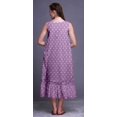 thumbnail image 2 of Bimba Lavender3 Robe de Nuit en Coton à Imprimé Floral Rose pour Femmes, Sans Manches, Tenue de Nuit, Robe Maxi X-Small, 2 of 6