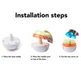 thumbnail image 4 of Dog Slow Feeder Ball, Improves Digestion Dog Treat Dispenser Toy Prevent Tipping Interactive  For Home, 4 of 8