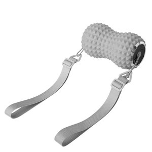 EGNMCR Rouleaux de massage avec sangle réglable 5- Rouleaux musculaires vibrants pour le corps du cou arrière - Relief myofascial tissu profond un masseur