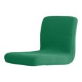 thumbnail image 1 of Youkk Fashionable Bar Stool Covers Unique And Refresh Bar Stools Made With Polyester Bar Stool Chair Cover blackish green, 1 of 6