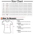 thumbnail image 3 of T-Shirt à Manches Col en V pour Femme, Imprimé Floral, Coupe Ample, Court, 3 of 6