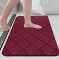 thumbnail image 1 of LSLJS Living Room Bedroom Straight Plush Carpet Floor Mats Bathroom Absorbent Non-slip Mats Kitchen Foot Mats Machine Wash Bathroom Rugs for Bath Tub and Shower Floor Mats, 1 of 6