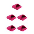 thumbnail image 3 of Maytalsory Universel Lit pour Animaux de Compagnie Adapté à Toutes les Races Doux et Confortable Large Application rose Rouge XS, & gt; 5Set, 3 of 5