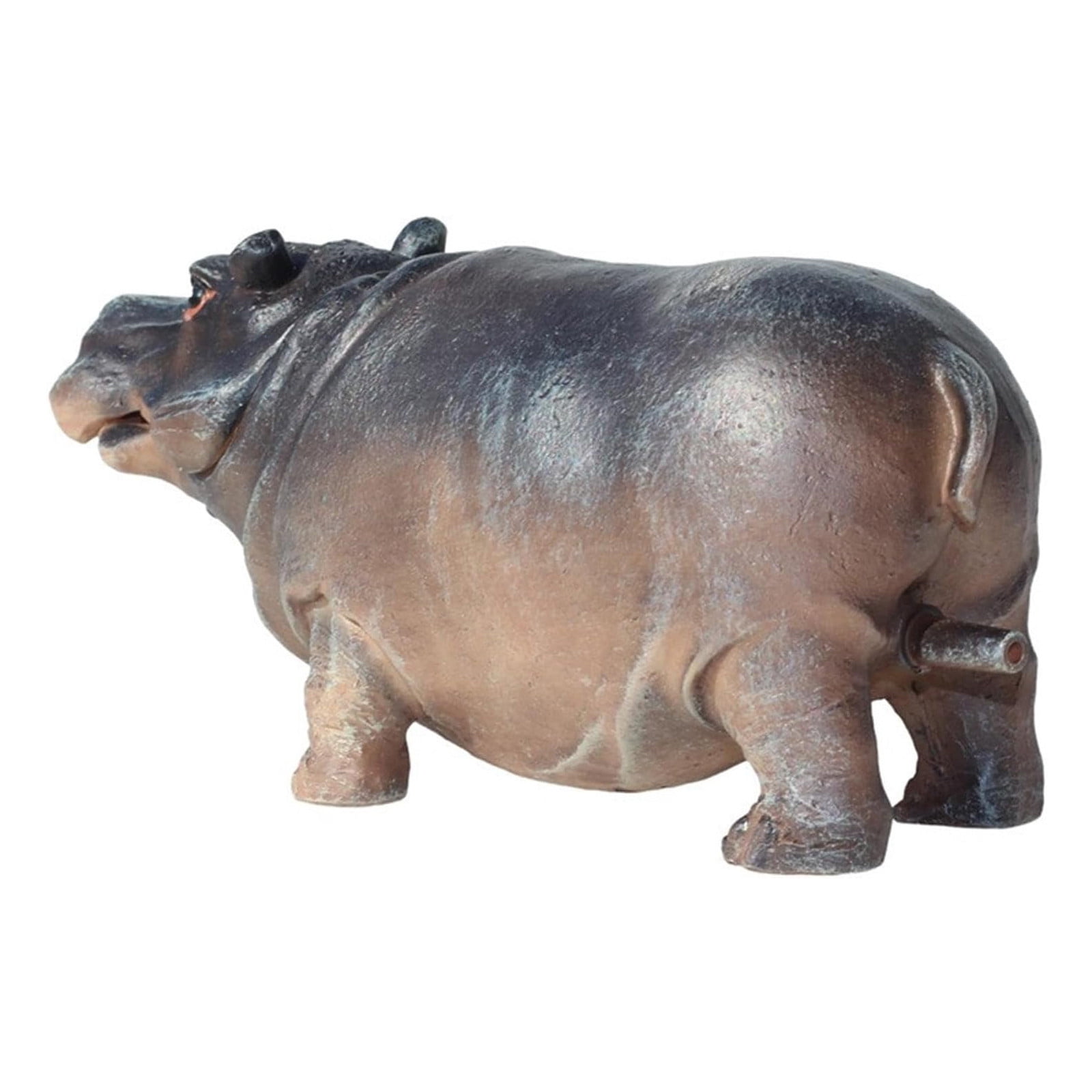 Fish Tank Decorations,Hippo Oxygen Pump Ornament for Fish Tank Decoration and Aquarium Bubbler