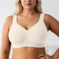 thumbnail image 2 of Supportive Wireless Full Coverage Bras for Everyday Comfort and Shape — Seamless Full Cup Uplift Full Support Wire-Free Bra for Plus Size All Seasons Everyday Wear, 2 of 4