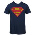 thumbnail image 1 of Superman Lined Symbol Navy T-Shirt-2XLarge, 1 of 1