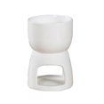 thumbnail image 1 of 1 x Ceramic Fondue Set Consisting of White Chocolate Fondue Ceramic Fondue Set with 2 Stainless Steel Forks (1 x Chocolate Fondue Set),2024 Ping, 1 of 5