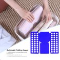 thumbnail image 4 of Lutabuo Plastic Laundry Folding Board Adjustable Shirts Cloth Holder for Home Storage, 4 of 9