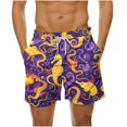 thumbnail image 2 of LSLJS Shorts de Plage Amples d'Été pour Hommes avec Poche, Shorts de Plage, 2 of 6