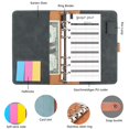 thumbnail image 2 of A6 Ring Binder, Budget Planner - 6 Holes Loose Leaf Notebook with Binder Pockets Money, 2 of 8