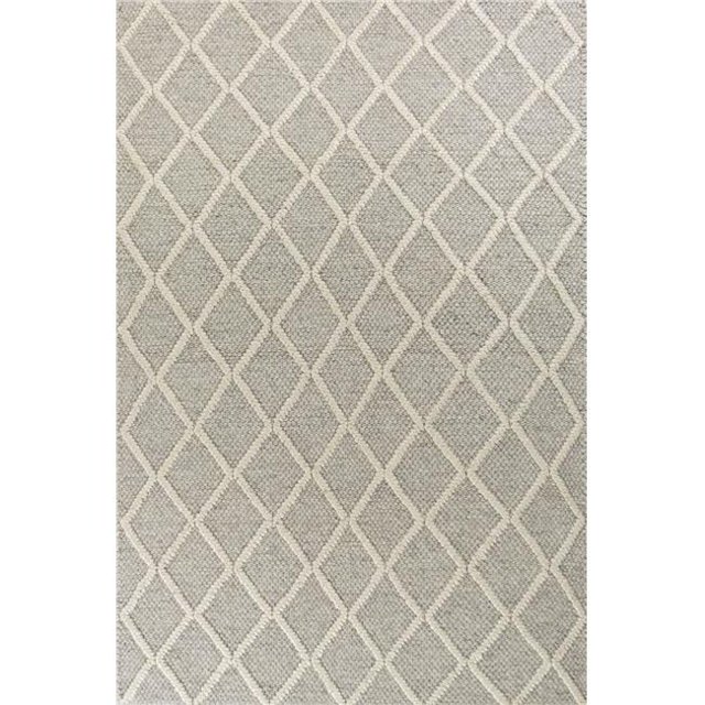 HomeRoots 349794 5 x 7 ft. Wool Grey Area Rug