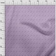 thumbnail image 2 of oneOone Silk Tabby Light Purple Fabric Owl Bird Sewing Material Print Fabric By The Yard 42 Inch Wide, 2 of 4