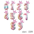 thumbnail image 5 of Used For Birthday Party  Anniversary Celebration 32IN Number Decoration, 5 of 5