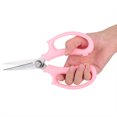 thumbnail image 3 of 2 Colors Portable Floral Scissors,Multifunctional Pruning Shears,Effort Saving Ultra Sharp Bonsai Pruner Tool for Trimming Bushes Flowers Plants [pink], 3 of 8