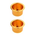 thumbnail image 3 of Decodeary Convenient Universal Cup Drink Holder for Car RV Marine Sturdy and Practical Gold 102mm 2Set, 3 of 6