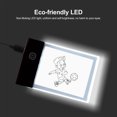 thumbnail image 3 of moobody Super Mini LED Light Pad Ultra-thin Light Box USB Powered Dimmable Brightness Artcraft Tracer for Children Students Adults Drawing Tracing Practise Calligraphy Flipbook Flip Books Animation, 3 of 7